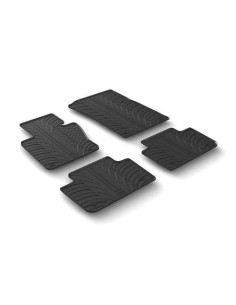 Set tappetini su misura gomma profumati BMW X3 E83 2004 2010