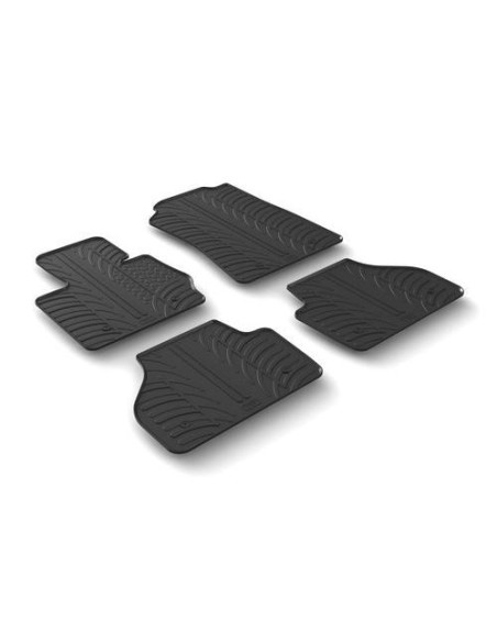 Set tappetini su misura gomma per Bmw X4 F26 2014 2018