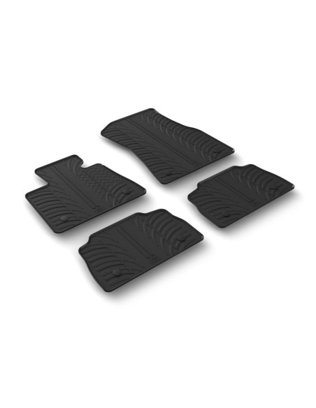 Set tappetini su misura gomma per Bmw X6 G06 automatico dal 2019