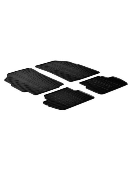Set tappetini su misura gomma per CHEVROLET Spark 2010 2015
