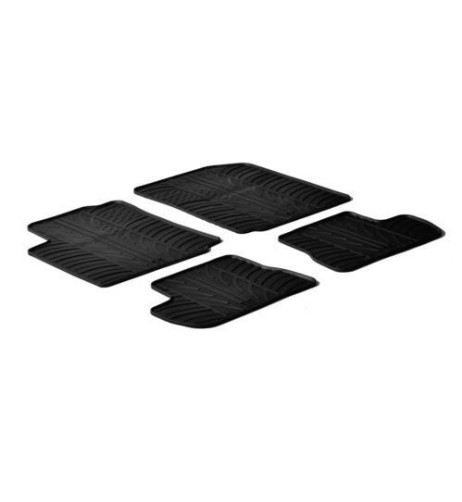 Set tappetini su misura gomma per CITROEN C2 2003 2010