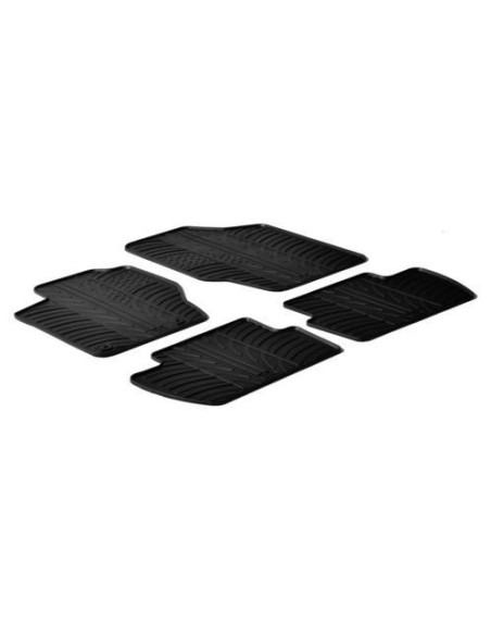 Set tappetini su misura gomma per CITROEN C4 2005 2010