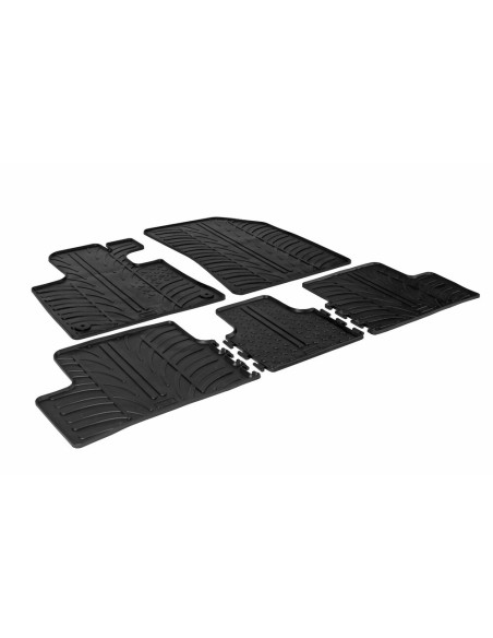 Set tappetini su misura gomma per Citroen C4 Picasso e Spacetourer dal 2013