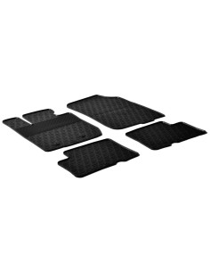 Set tappetini su misura gomma per DACIA Duster 2010 2017