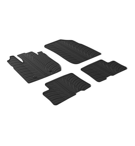 Set tappetini su misura gomma per DACIA Duster 2018 2024