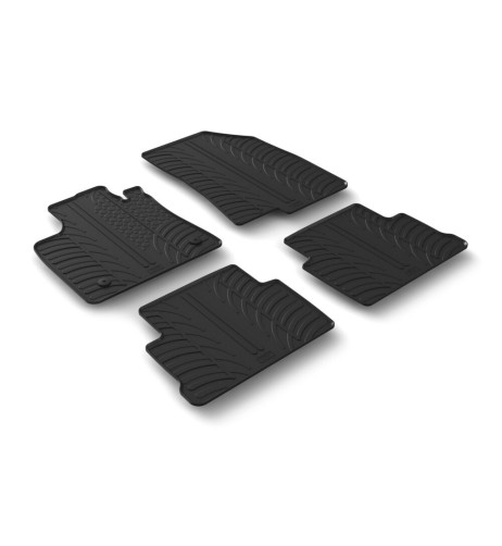 Set tappetini su misura gomma per Dacia Jogger dal 2022