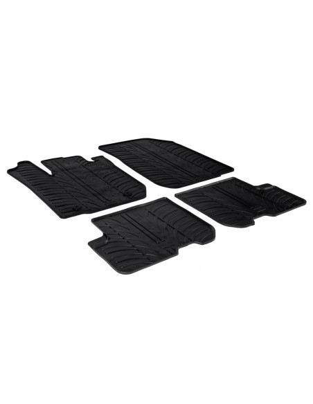 Set tappetini su misura gomma profumati DACIA Sandero 2013 2020
