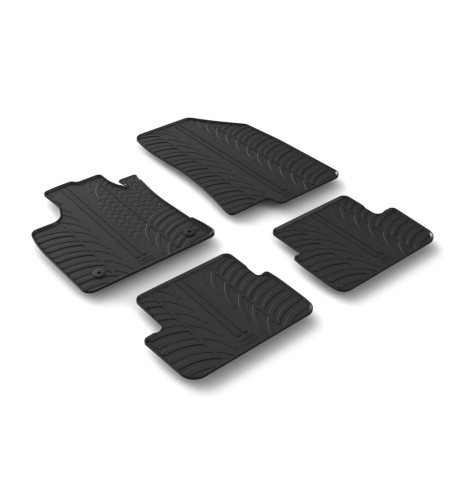 Set tappetini su misura gomma per Dacia Sandero dal 2021