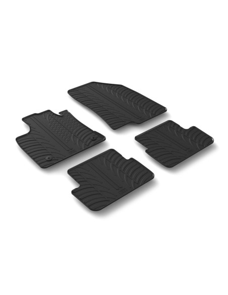 Set tappetini su misura gomma per Dacia Sandero dal 2021