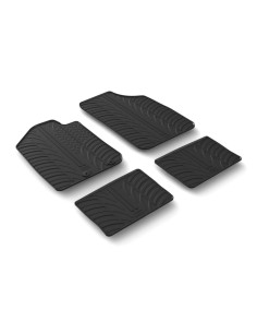 Set tappetini su misura gomma per Dacia Spring 2021 2024