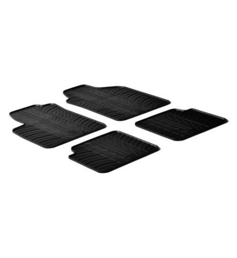 Set tappetini su misura gomma per FIAT 695 Biposto dal 2014