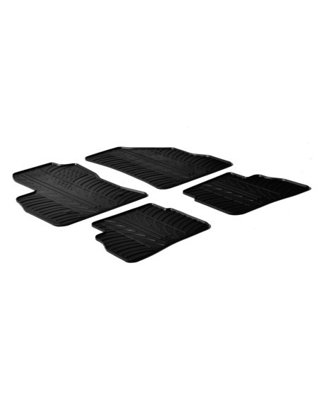 Set tappetini su misura gomma per FIAT Doblo 5p 2010 2020