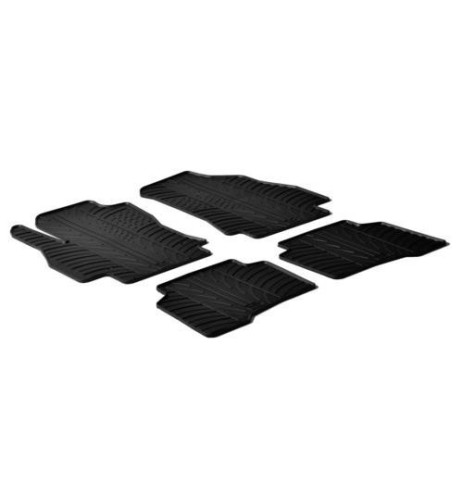 Set tappetini su misura gomma per FIAT Fiorino dal 2008