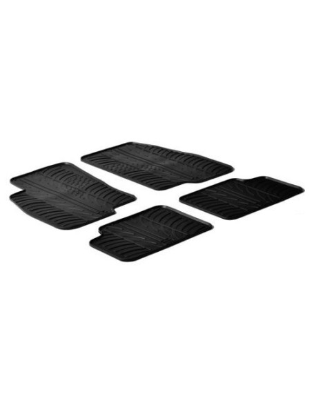 Set tappetini su misura gomma per FIAT Grande Punto 2005 2012