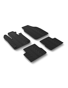 Set tappetini su misura gomma per Fiat Nuova 500E elettrica dal 2020