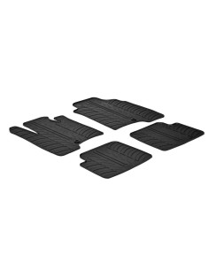 Set tappetini su misura gomma per FIAT Panda Panda Cross dal 2012