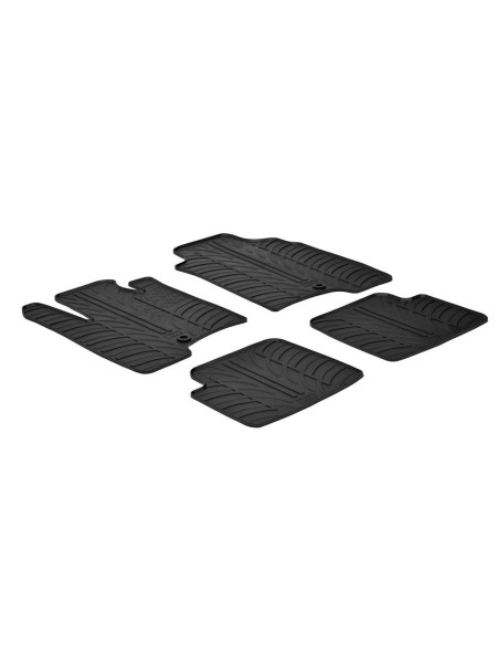 Set tappetini su misura gomma per FIAT Panda Panda Cross dal 2012