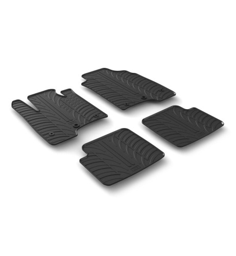 Set tappetini su misura gomma per Fiat Panda dal 2014