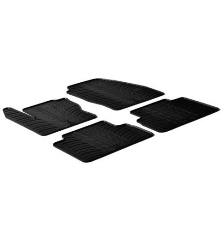 Set tappetini su misura gomma per FORD C Max C Max 7 2010 2015