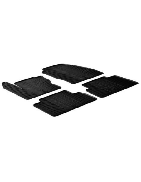 Set tappetini su misura gomma per FORD C Max C Max 7 2010 2015