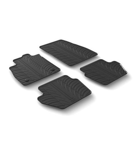 Set tappetini su misura gomma per Ford Fiesta 3 5p dal 2017