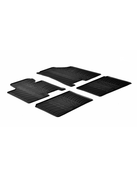 Set tappetini su misura gomma profumati HYUNDAI i40 dal 2011