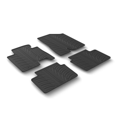 Set tappetini su misura gomma per Kia C eed 2015 2018