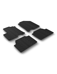 Set tappetini su misura gomma profumati Kia Niro elettrica dal 2020