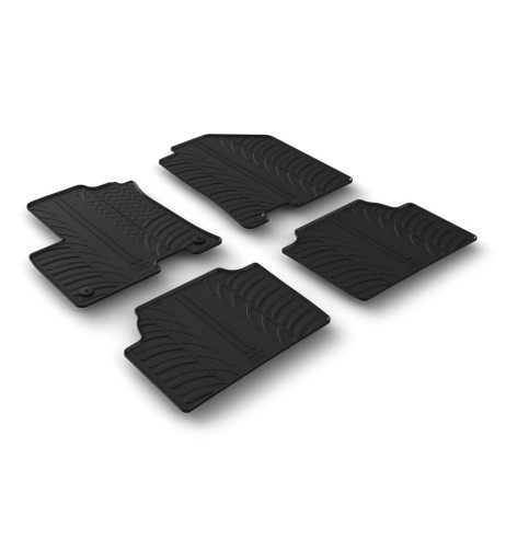 Set tappetini su misura gomma per Kia Niro elettrica dal 2020