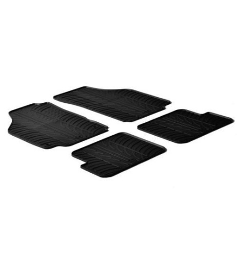 Set tappetini su misura gomma per LANCIA Ypsilon 3p 2003 2011