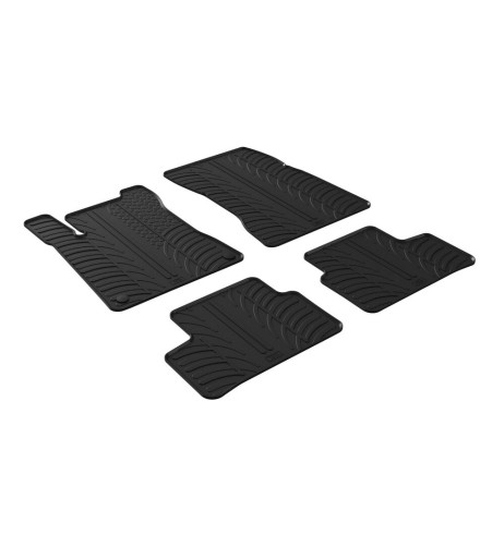Set tappetini su misura gomma per MERCEDES Classe A 5p dal 2018