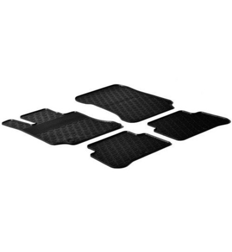Set tappetini su misura gomma per MERCEDES Classe E 2009 2016