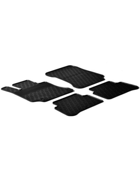 Set tappetini su misura gomma per MERCEDES Classe E 2009 2016