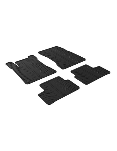 Set tappetini su misura gomma profumati Mercedes GLA dal 2020