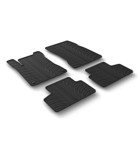 Set tappetini su misura gomma per Mercedes GLB dal 2019