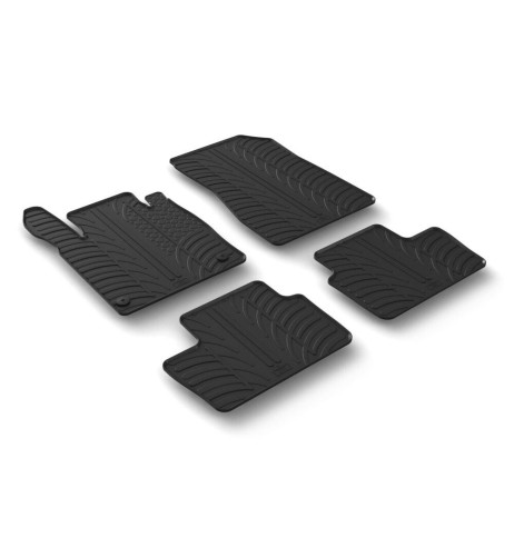 Set tappetini su misura gomma per Nissan Juke II dal 2019