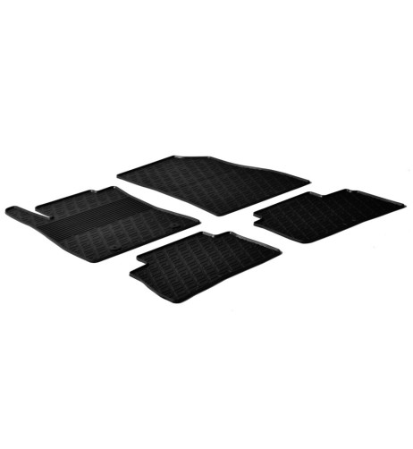 Set tappetini su misura gomma per NISSAN Juke 2010 2019