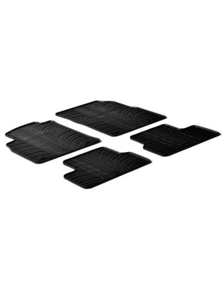 Set tappetini su misura gomma per OPEL Astra J 2010 2016