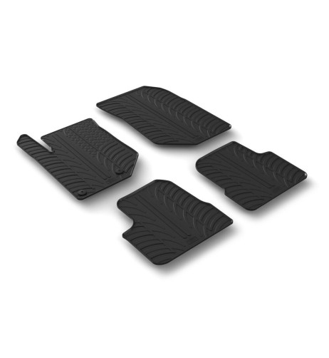 Set tappetini su misura gomma per Opel Corsa F dal 2019