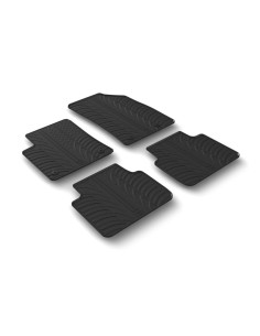 Set tappetini su misura gomma profumati Opel Crossland X dal 2020