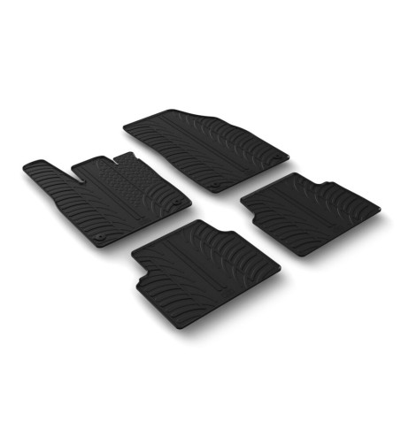 Set tappetini su misura gomma per per Volkswagen ID 4