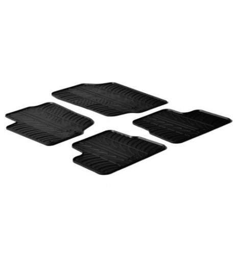 Set tappetini su misura gomma per PEUGEOT 207 207 CC 207 SW 207 Plus