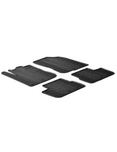 Set tappetini su misura gomma per Peugeot 208 2012 2019