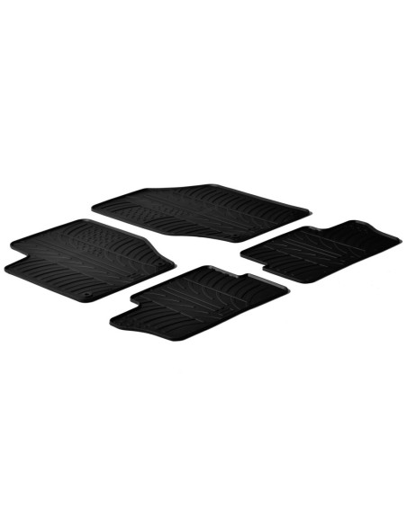 Set tappetini su misura gomma per PEUGEOT 308 2007 2014