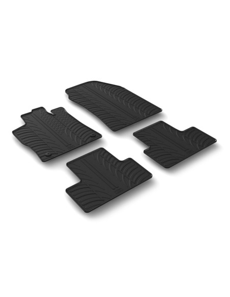Set tappetini su misura gomma profumati Peugeot 308 III 5p dal 2021