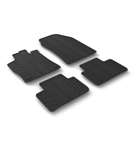 Set tappetini su misura gomma per Peugeot 308 III sw dal 2021