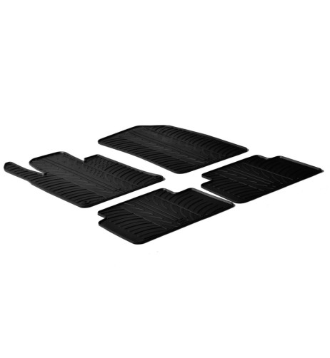 Set tappetini su misura gomma per PEUGEOT 508 2011 2018