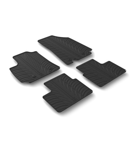 Set tappetini su misura gomma per Renault Arkana dal 2021