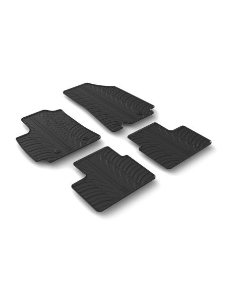 Set tappetini su misura gomma per Renault Arkana dal 2021