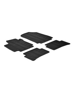 Set tappetini su misura gomma profumati RENAULT Clio IV 2012 2019